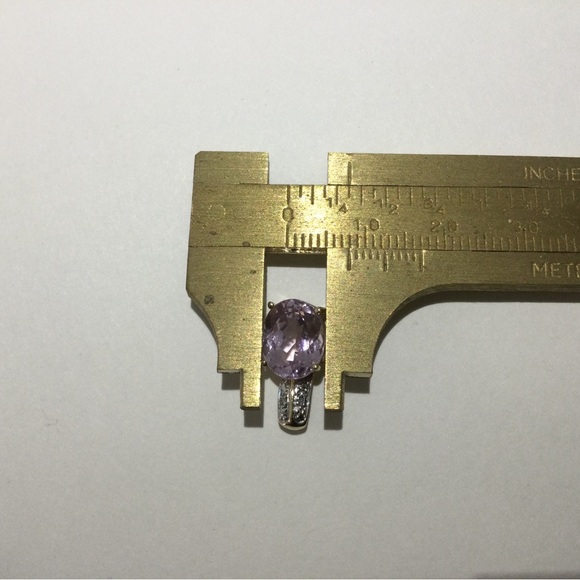 14K Kunzite and Diamond Pendant - Picture 10 of 12